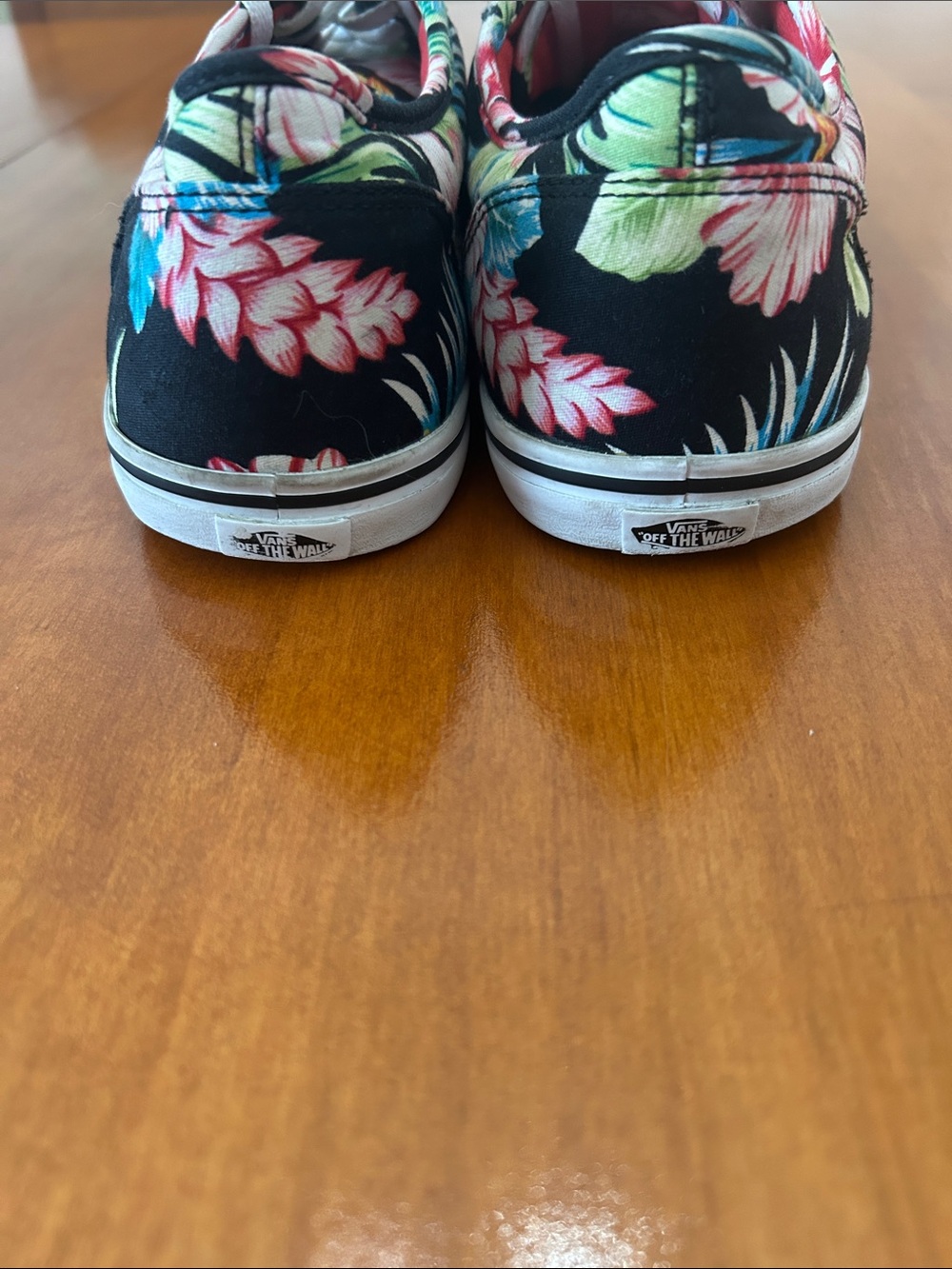 Vans Hawaiian Tropical Floral Canvas Low-Top Sneakers Women’s 11/Men’s 8.5 - Picture 4 of 10